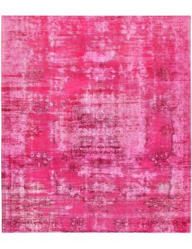 Tappeto vintage persiano  rosa <br/>250 x 207 cm