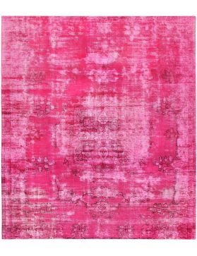 Alfombra persa vintage 250 x 207 rosa