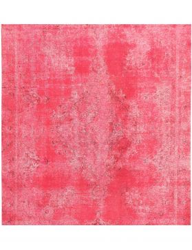 Persisk vintage teppe 270 x 270 rød