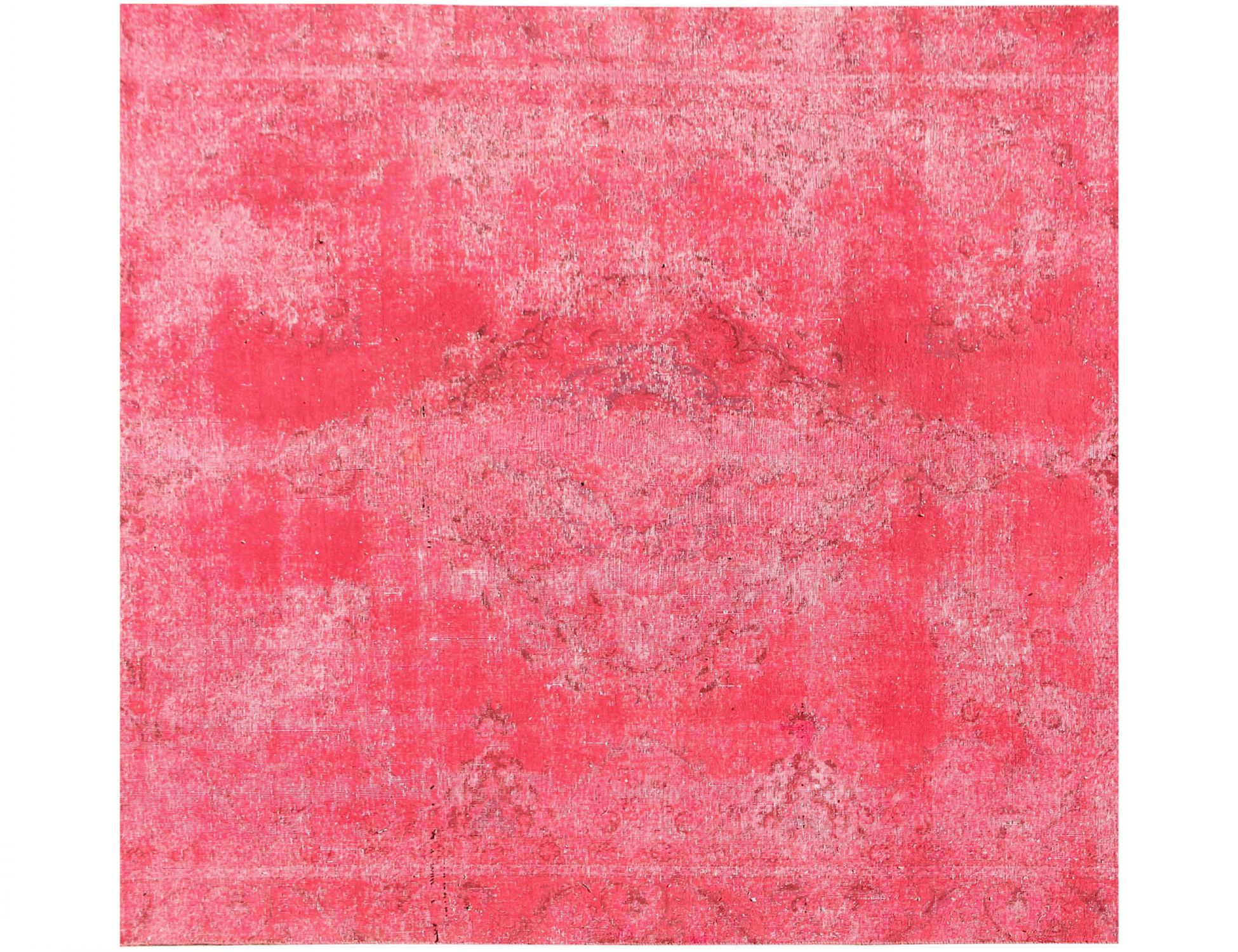Tappeto vintage persiano  rosso <br/>270 x 270 cm