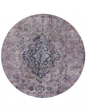 Tapis Persan vintage 196 x 196 violet