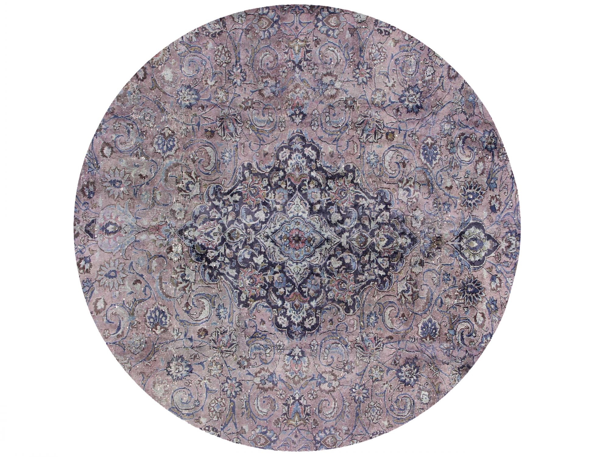 Tappeto vintage persiano  lilla <br/>196 x 196 cm