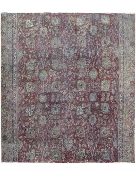 Persisk vintage matta 260 x 260 lila