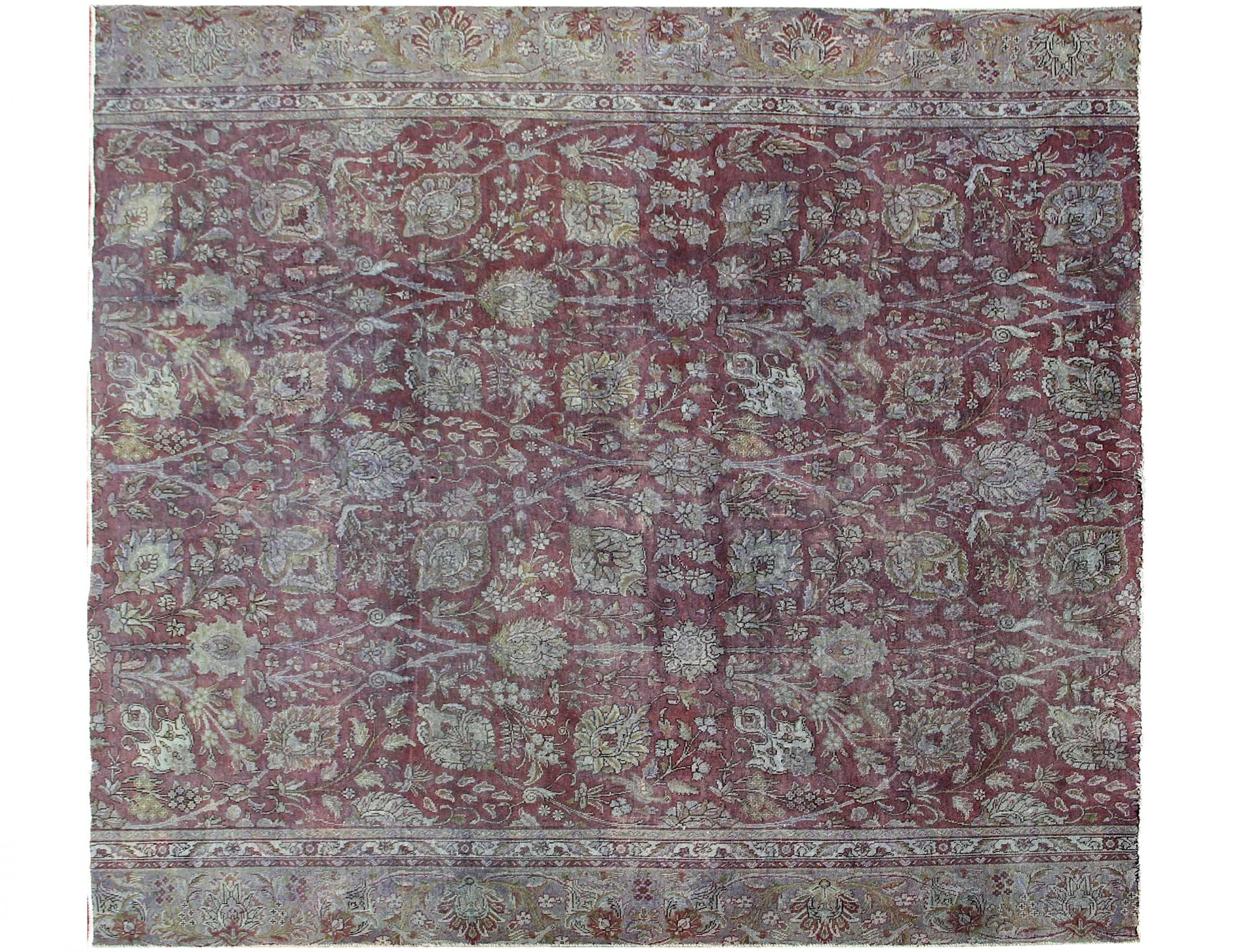 Persisk vintage matta  lila <br/>260 x 260 cm