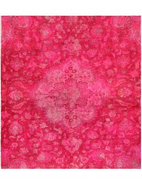 Persischer Vintage Teppich 169 x 169 rot