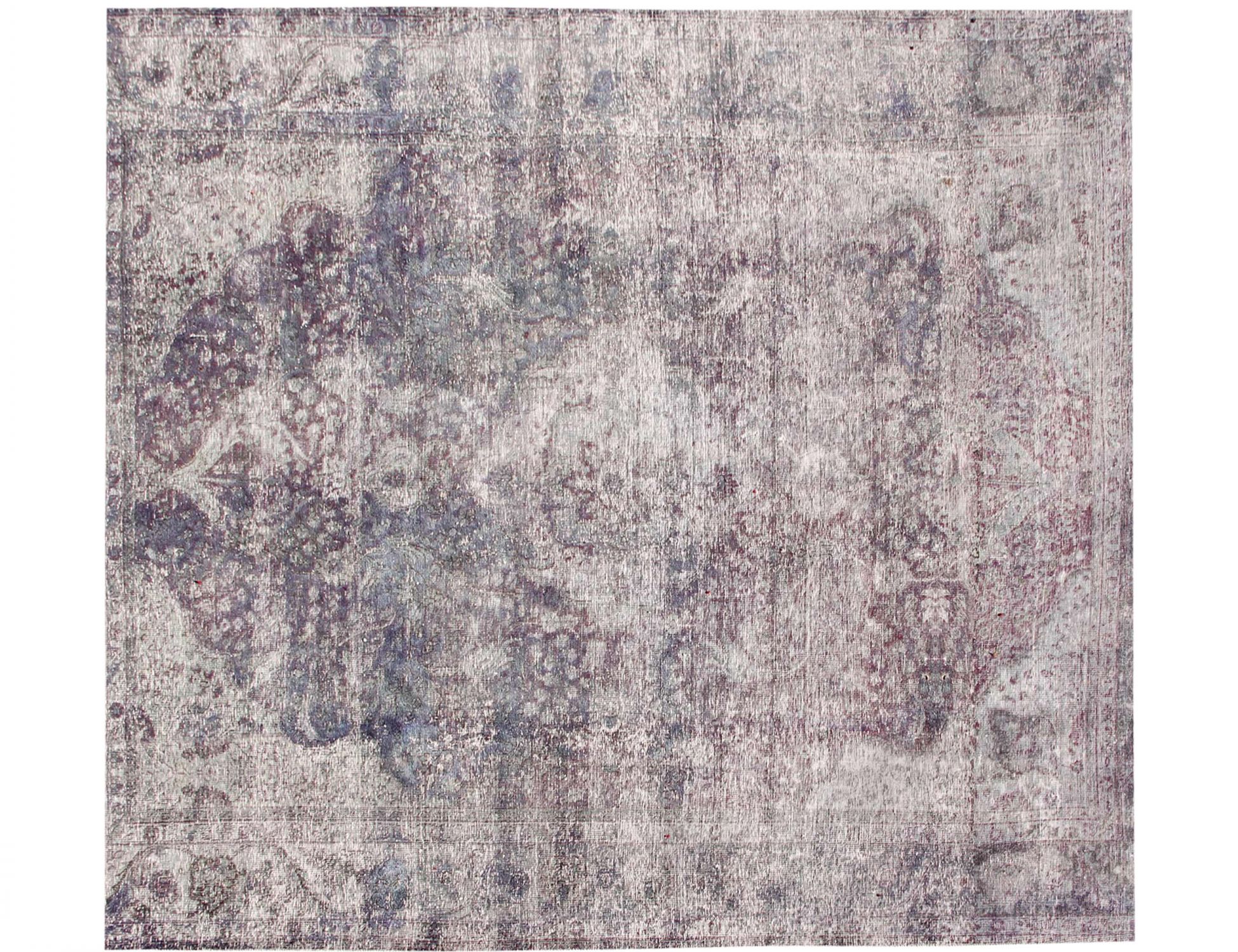 Tappeto vintage persiano  turchese <br/>240 x 240 cm