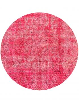 Persischer Vintage Teppich 198 x 198 rot