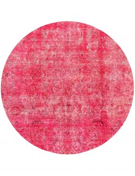 Tapis Persan vintage 198 x 198 rouge