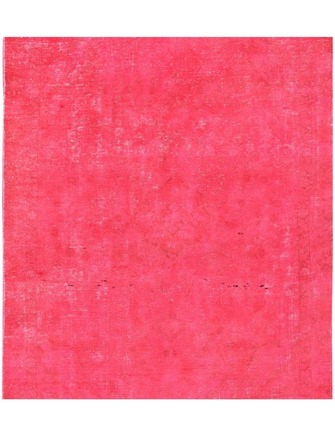 Rosa Persien Persischer Vintage Teppich 164 x 164 cm