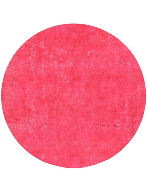 Rosa Persien Persischer Vintage Teppich 164 x 164 cm