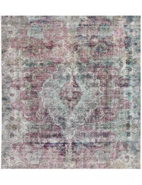 Tapis Persan vintage 195 x 195 violet