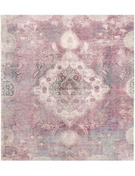 Tappeto vintage persiano  rosa <br/>174 x 174 cm