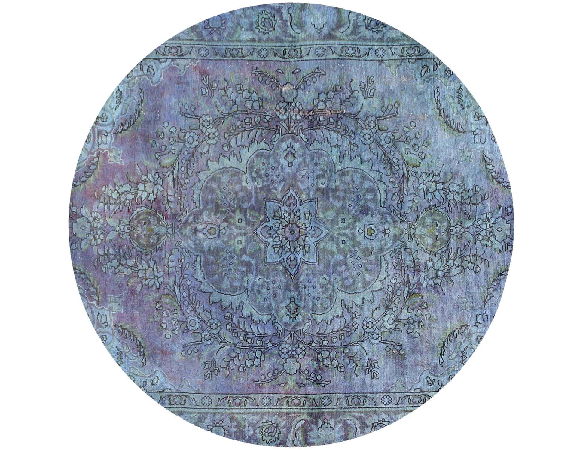Tappeto vintage persiano  viola <br/>182 x 182 cm