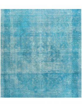 Persischer Vintage Teppich 203 x 203 blau