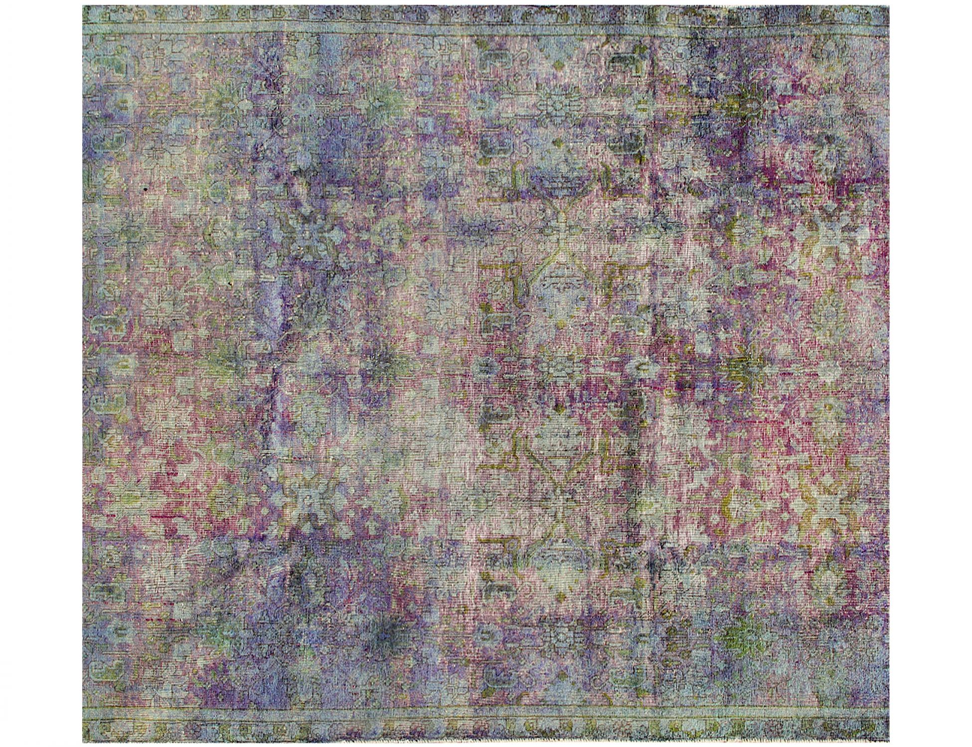 Tappeto vintage persiano  viola <br/>217 x 217 cm