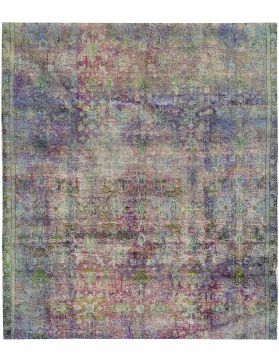 Tapis Persan vintage 250 x 217 violet