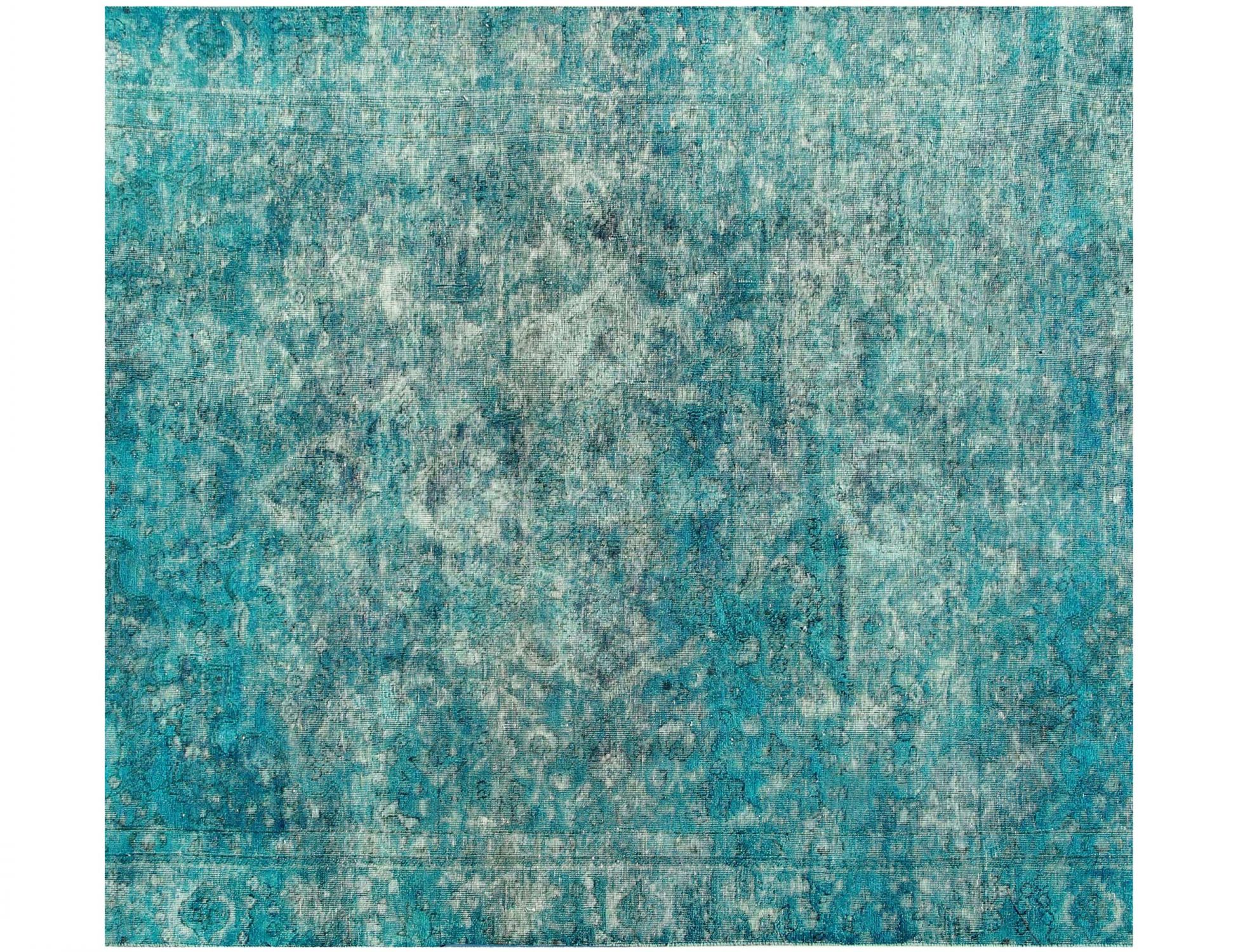 Tappeto vintage persiano  turchese <br/>184 x 184 cm