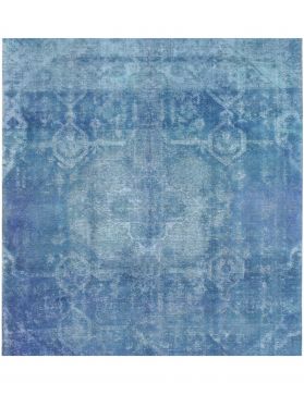Persialaiset vintage matot 207 x 207 sininen
