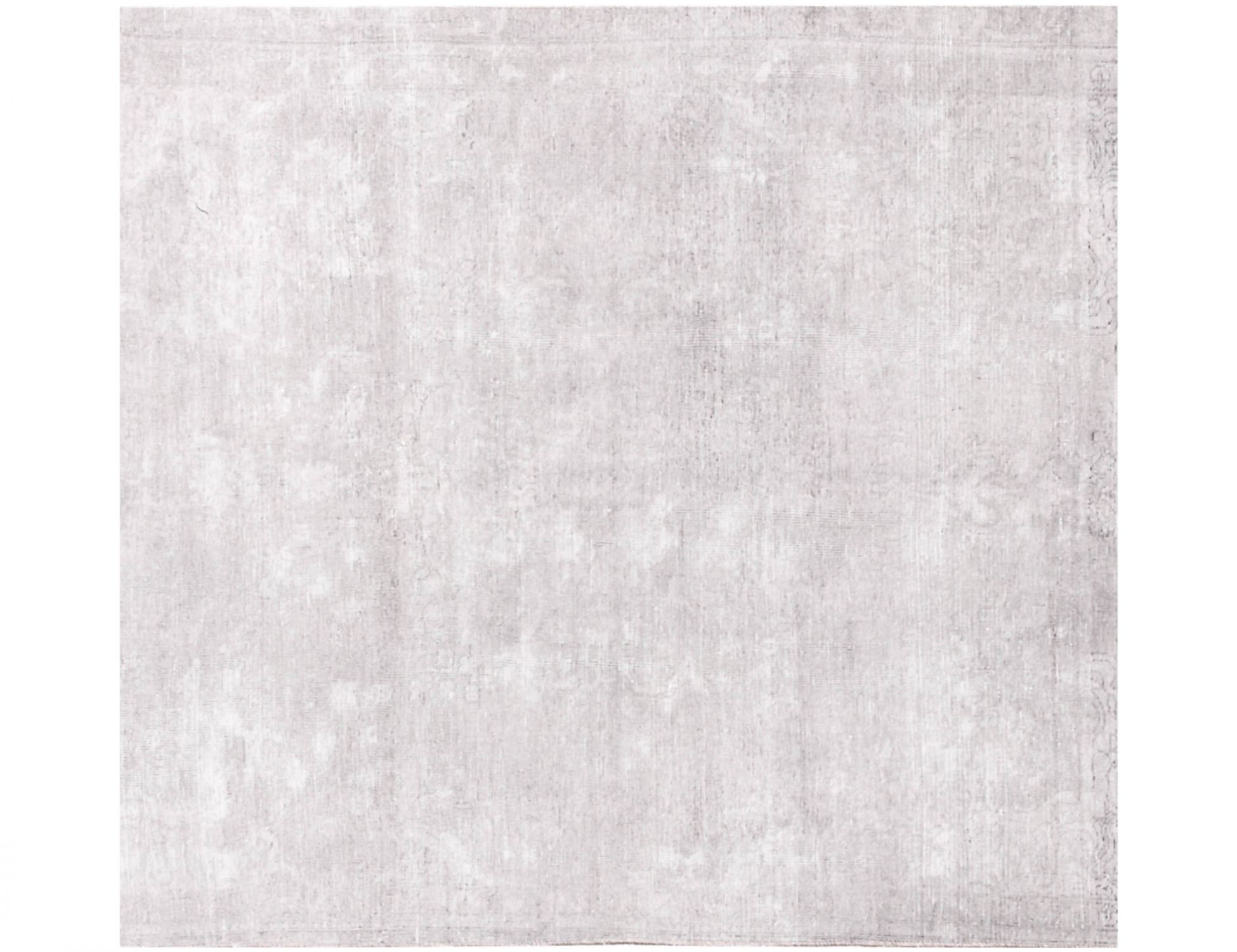 Persisk Vintagetæppe  grå <br/>157 x 157 cm