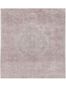 Persisk Vintagetæppe 200 x 200 grå