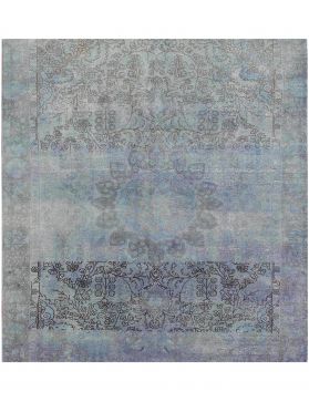 Persischer Vintage Teppich 185 x 185 blau