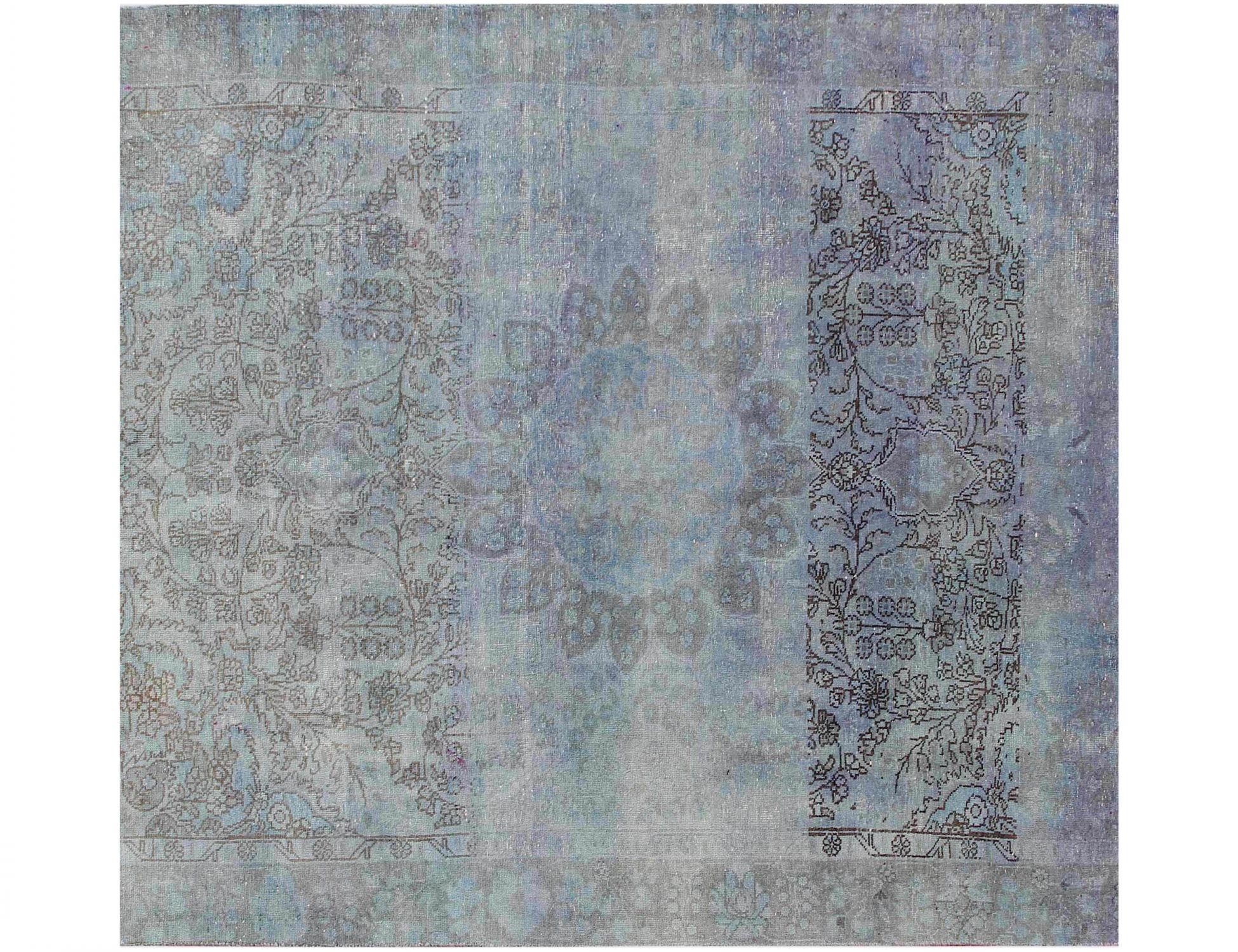 Tappeto vintage persiano  blå <br/>185 x 185 cm