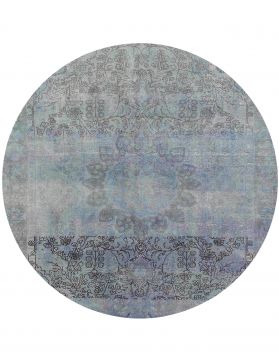 Persischer Vintage Teppich 185 x 185 blau