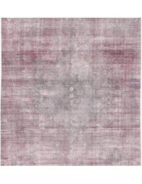 Persischer Vintage Teppich 203 x 203 lila