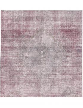 Tapis Persan vintage 203 x 203 violet