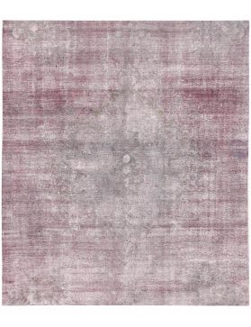 Persischer Vintage Teppich 250 x 203 lila