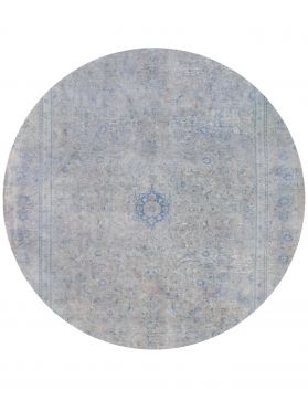 Persischer Vintage Teppich 180 x 180 blau