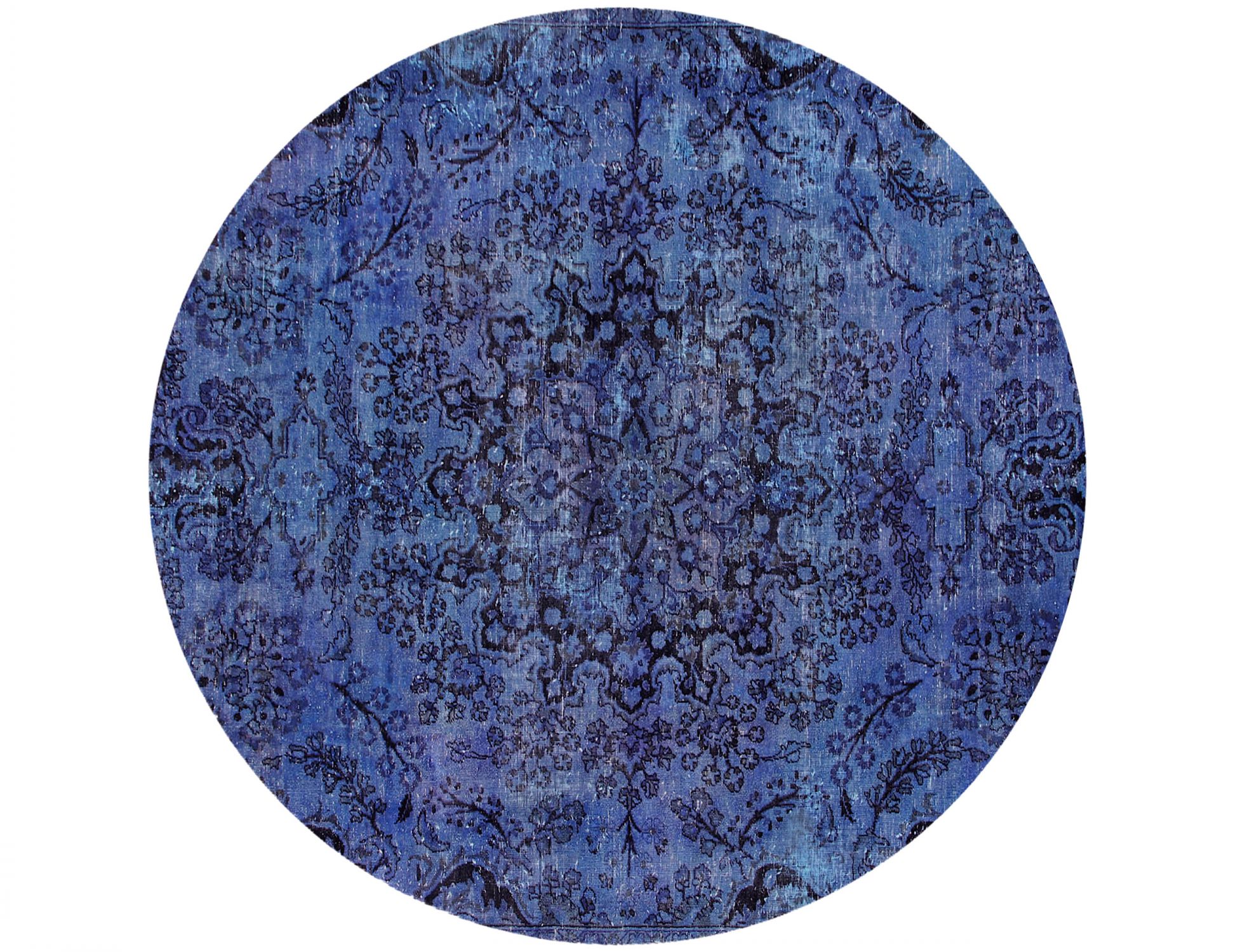 Tappeto vintage persiano  blu <br/>196 x 196 cm