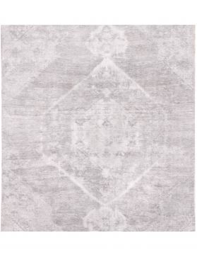 Persisk vintage teppe 156 x 156 grå