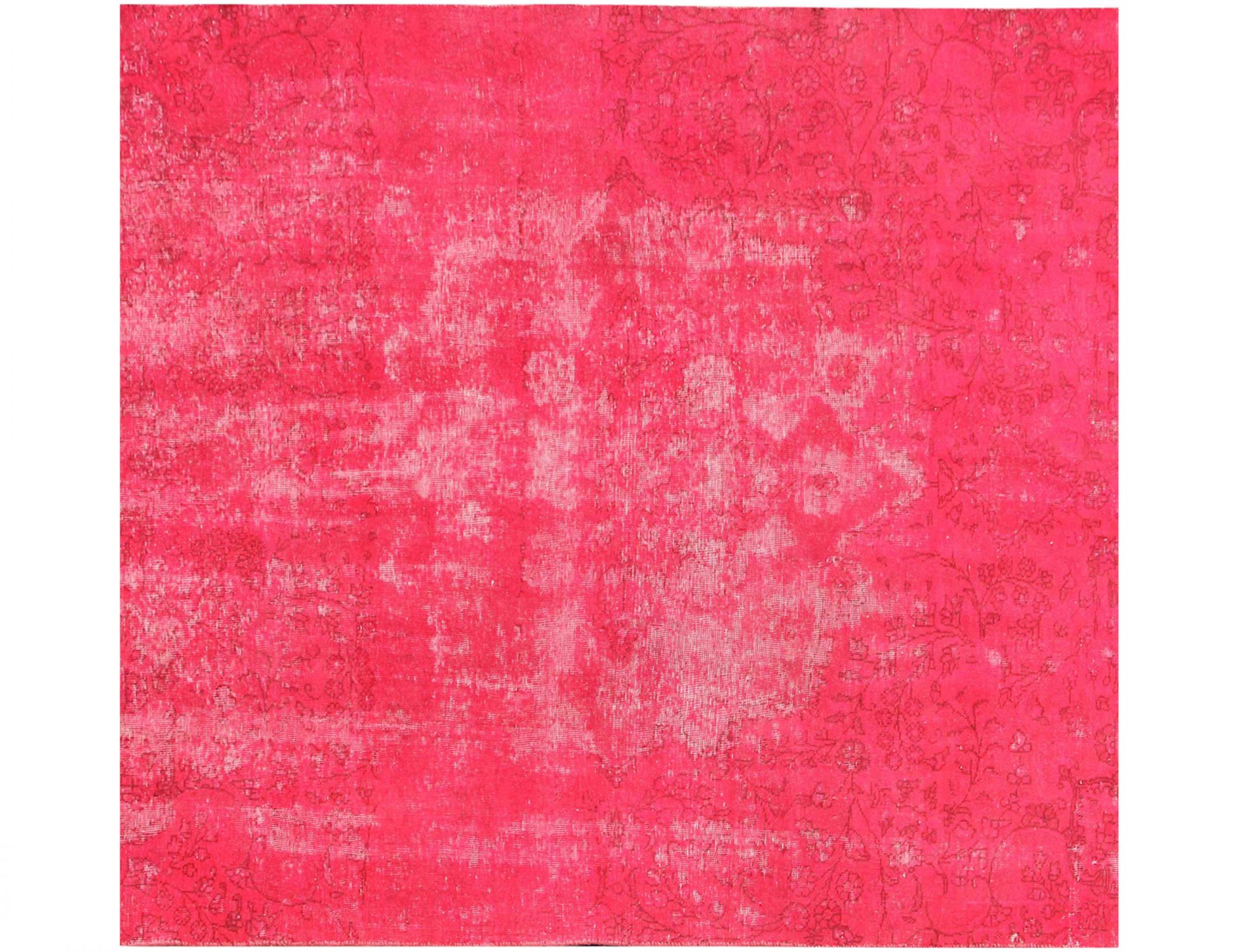 Persialaiset vintage matot  punainen <br/>192 x 192 cm