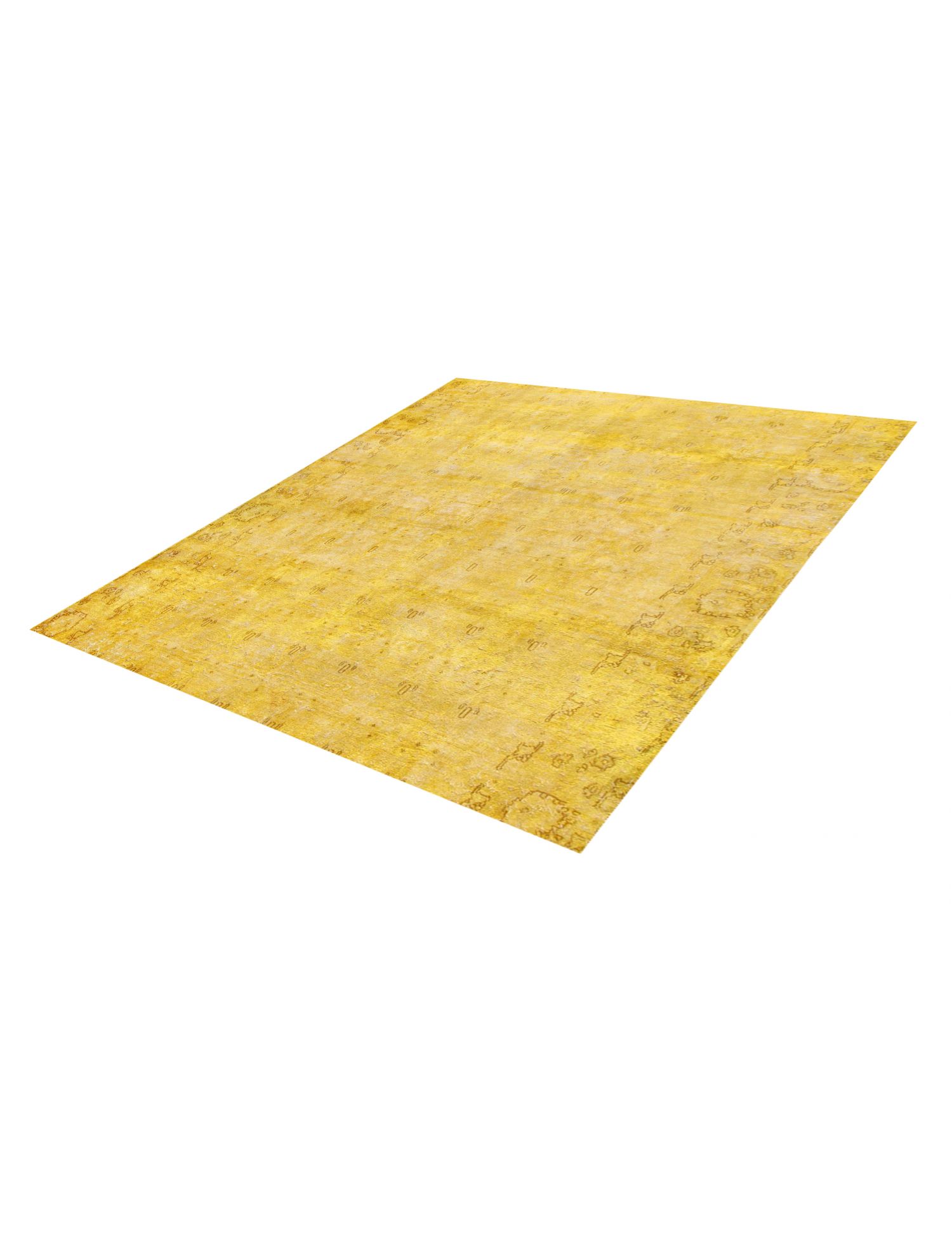 Tappeto vintage persiano  giallo <br/>190 x 190 cm