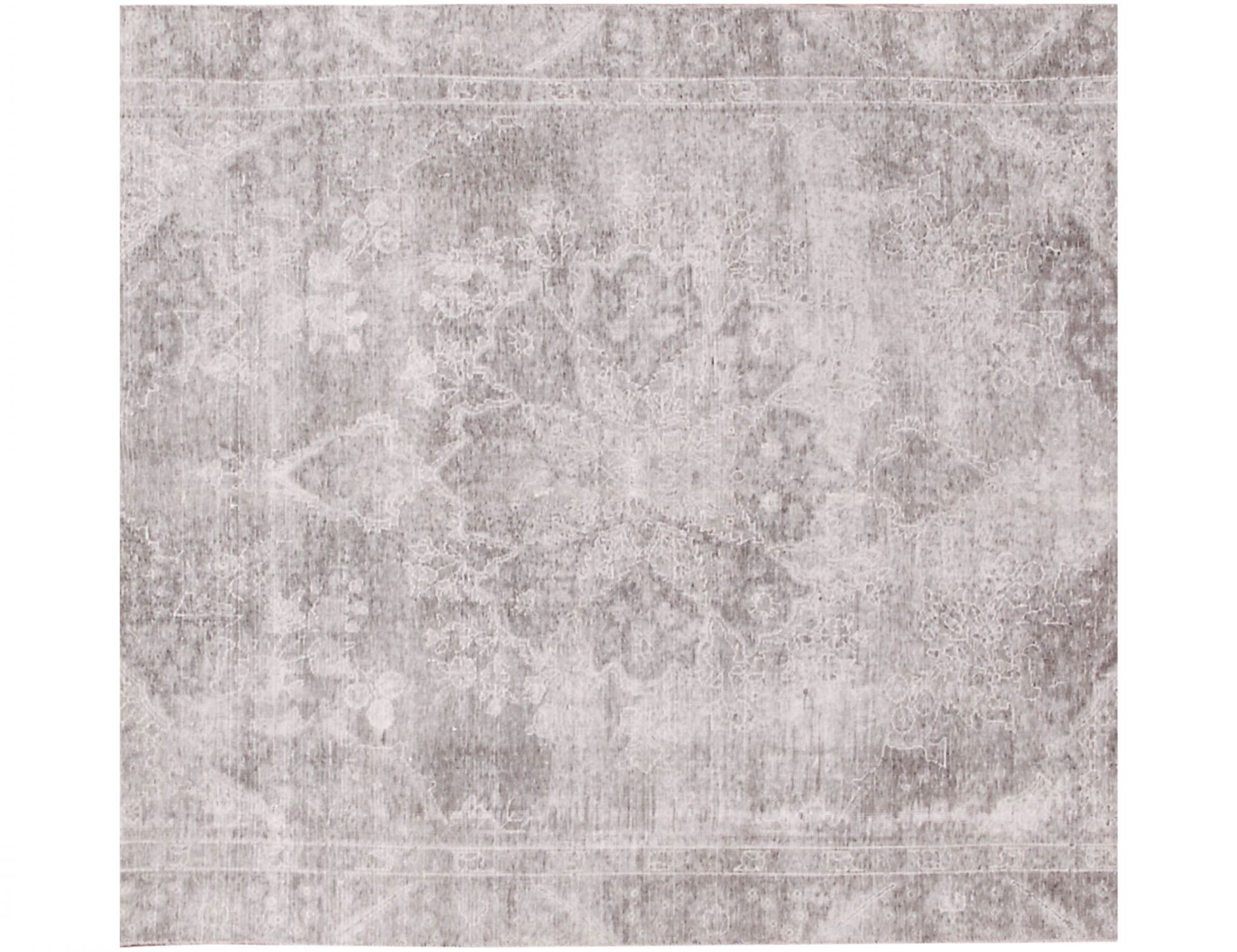 Tappeto vintage persiano  grigo <br/>180 x 180 cm