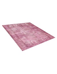 Violet Persan Tapis Persan vintage 202 x 202 cm - view 3