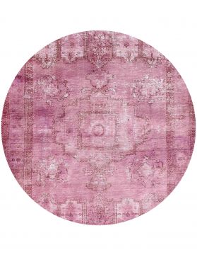 Tapis Persan vintage 202 x 202 violet