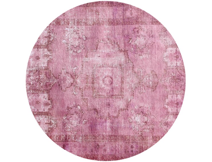 Viola Persiano Tappeto vintage persiano 202 x 202 cm
