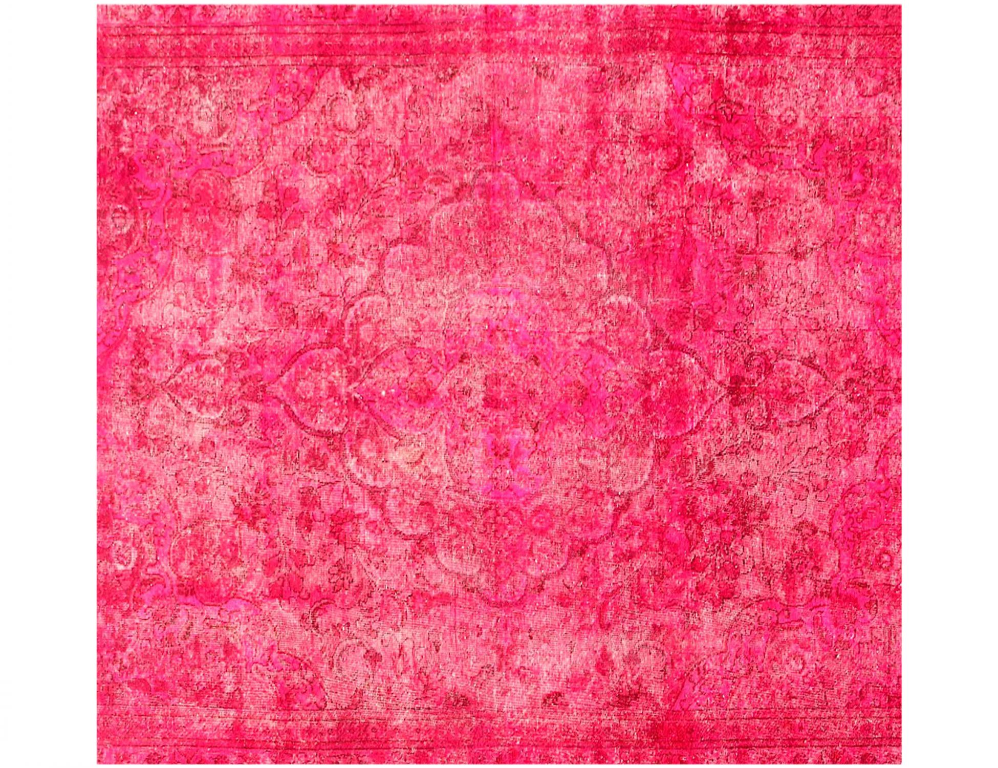 Square  Vintage Carpet  pink  <br/>202 x 202 cm