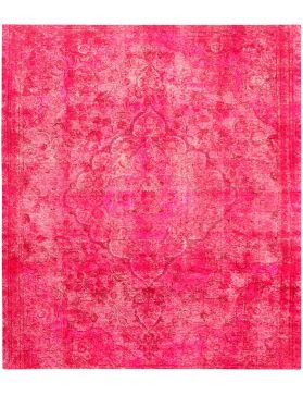 Persisk vintage teppe 250 x 202 rosa