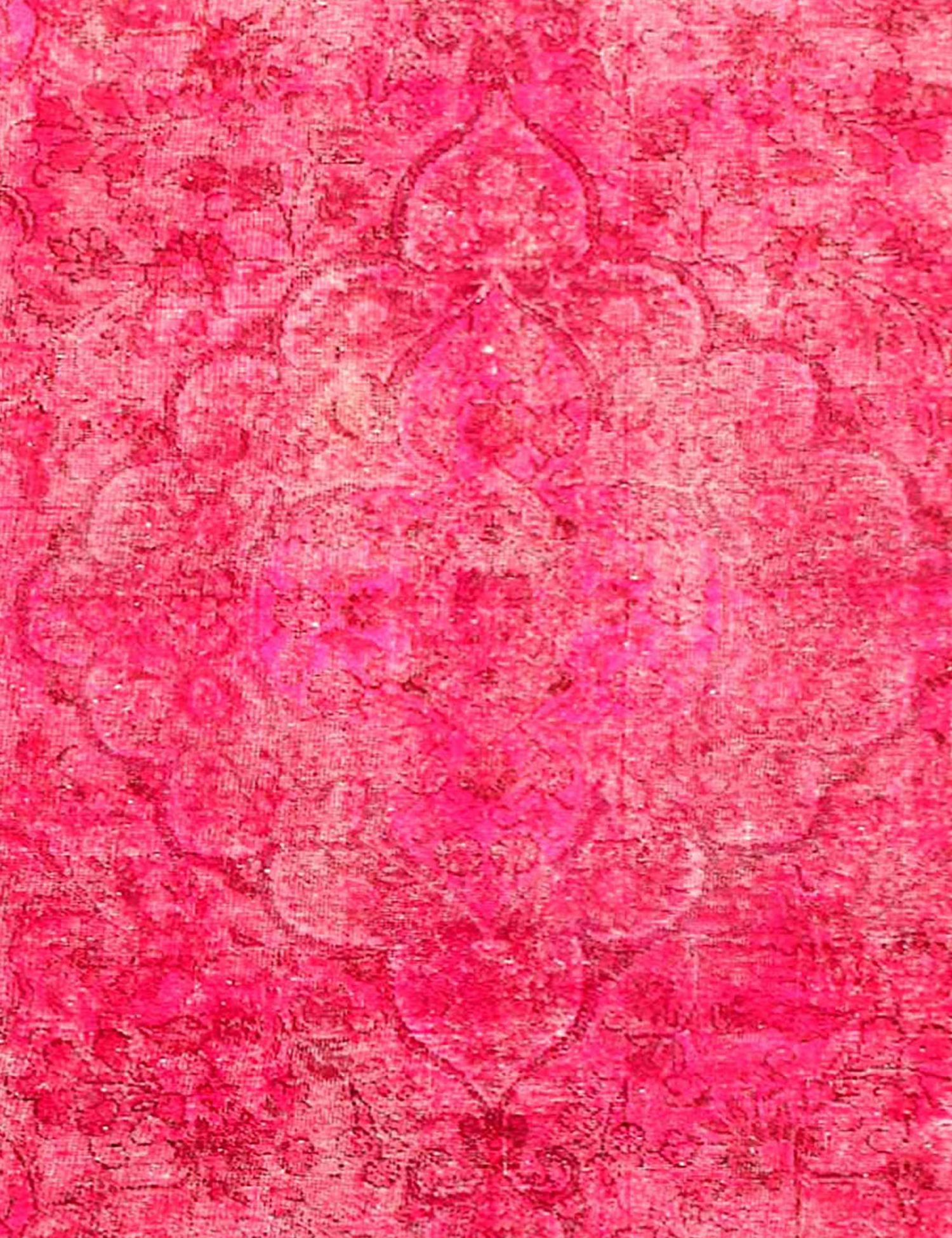 Persischer Vintage Teppich  rosa <br/>250 x 202 cm