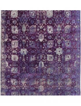 Persischer Vintage Teppich 230 x 230 lila