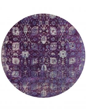 Tapis Persan vintage 230 x 230 violet