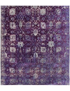 Alfombra persa vintage 260 x 230 púrpura