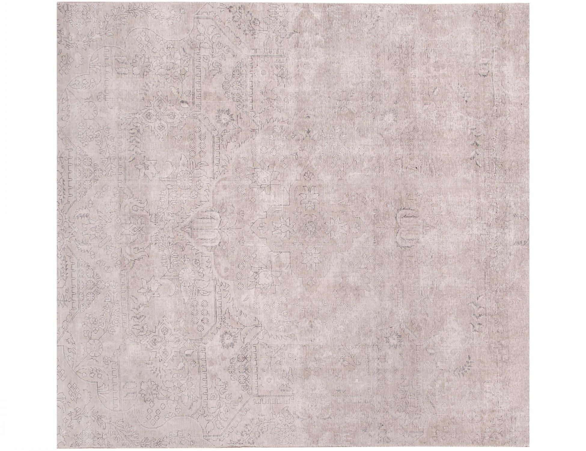 Tappeto vintage persiano  beige <br/>208 x 208 cm