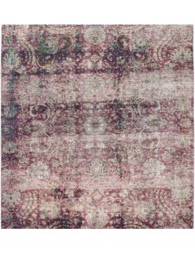 Persialaiset vintage matot 209 x 209 violetti