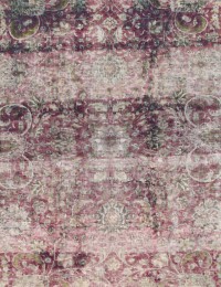 Lilla Persien Persisk Vintagetæppe 209 x 209 cm - view 3