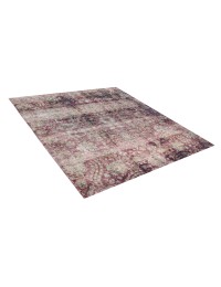 Lilla Persien Persisk Vintagetæppe 209 x 209 cm - view 2
