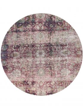Persischer Vintage Teppich 209 x 209 lila